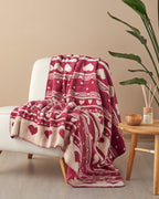 Romantic Memories Acrylic TV Blanket 130x170 cm Cherry (view 2)