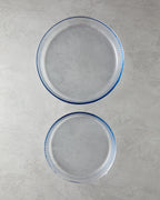 Bake&Serve Glass 2-piece Round Oven Dish 26-32 cm Transparent (view 4)
