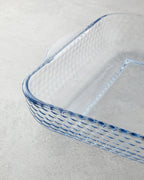 Bake&Serve Glass 2-piece Square Oven Dish 27x30-21x23 cm Transparent (view 3)
