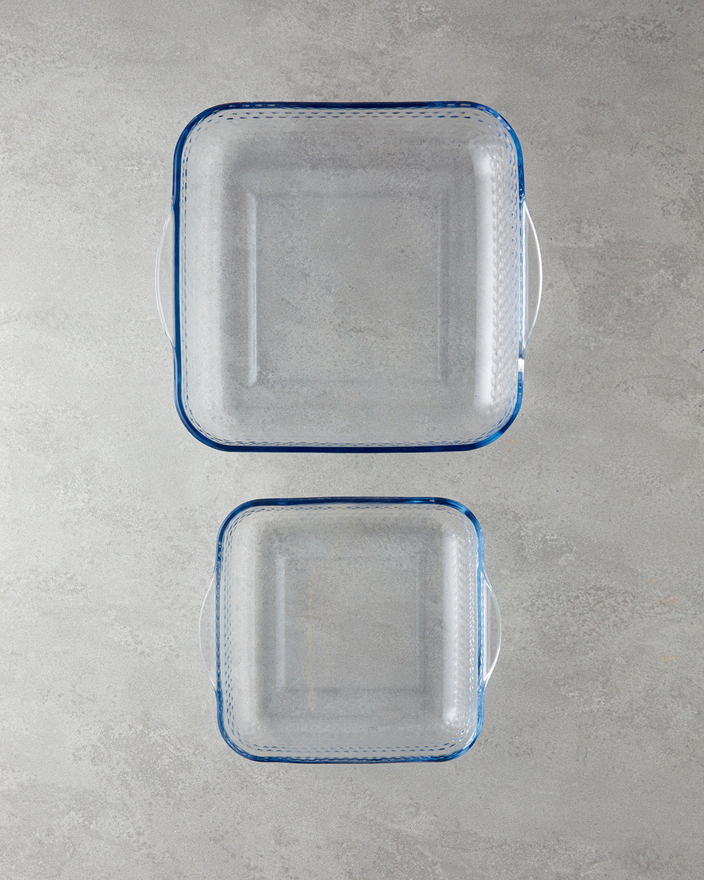 Bake&Serve Glass 2-piece Square Oven Dish 27x30-21x23 cm Transparent (view 4)