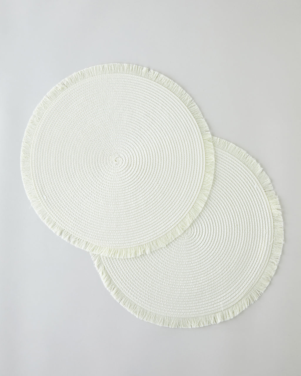 PP 2 pcs Table Mat 38 cm Cream