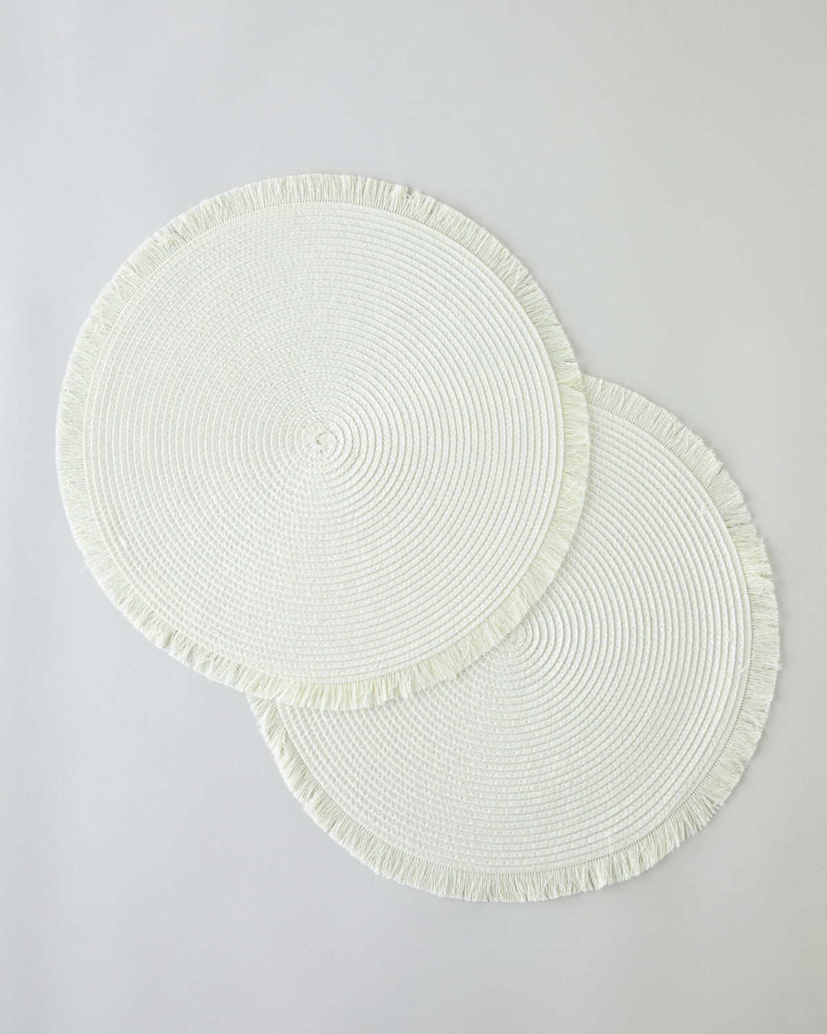 PP 2 pcs Table Mat 38 cm Cream