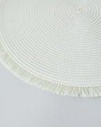 PP 2 pcs Table Mat 38 cm Cream (view 3)