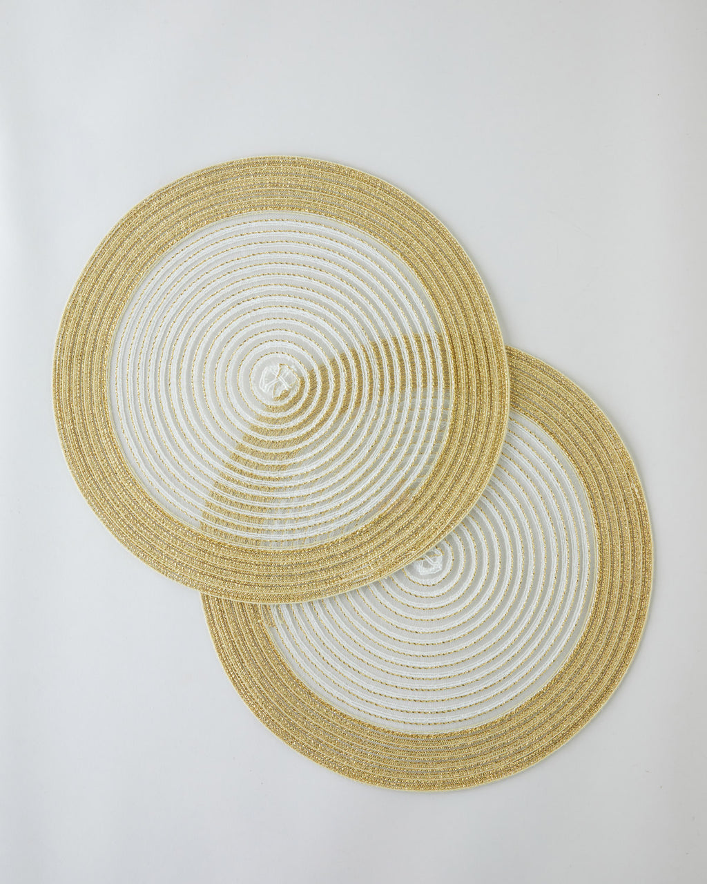Graceful PP 2 pcs Table Mat 38 cm Gold