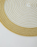 Graceful PP 2 pcs Table Mat 38 cm Gold (view 3)