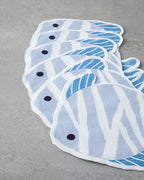 Coastal Fish Paper 20 pcs Napkin 32.5x30.5 cm Blue (view 2)