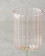 Glimmer Glass 2 pcs Chalice 250 ml Pink - Green (view 3)