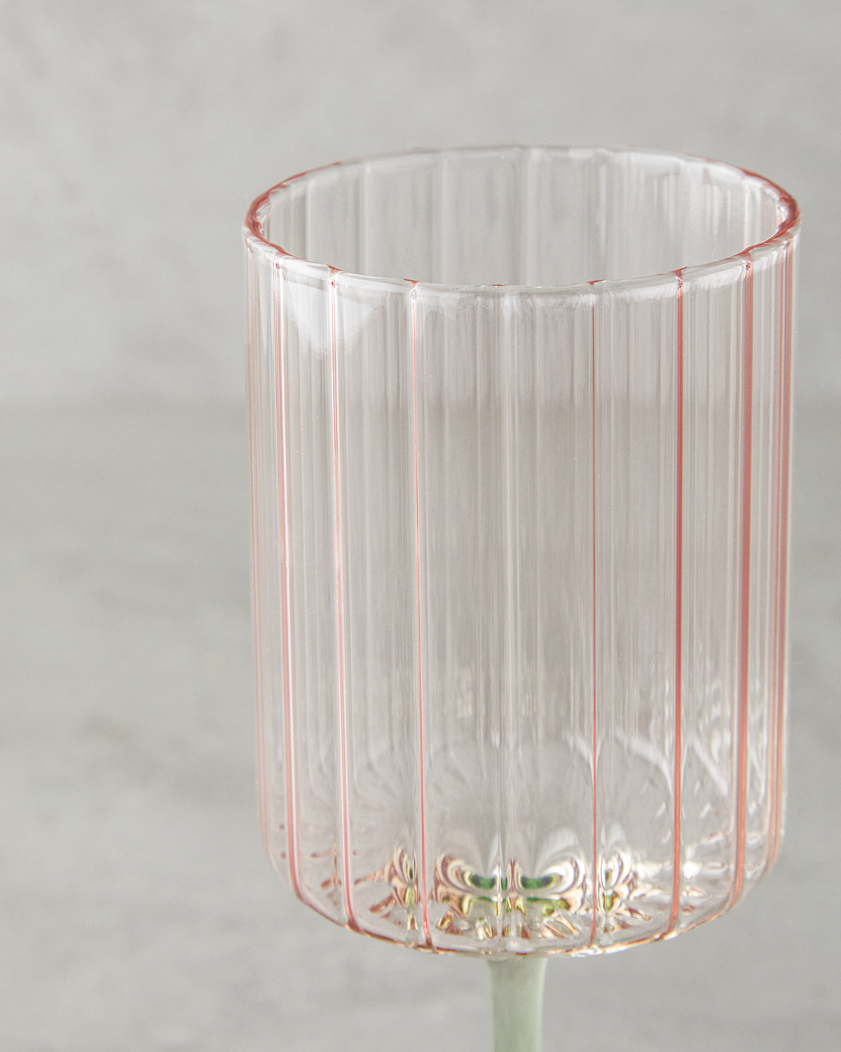 Glimmer Glass 2 pcs Chalice 250 ml Pink - Green (view 3)