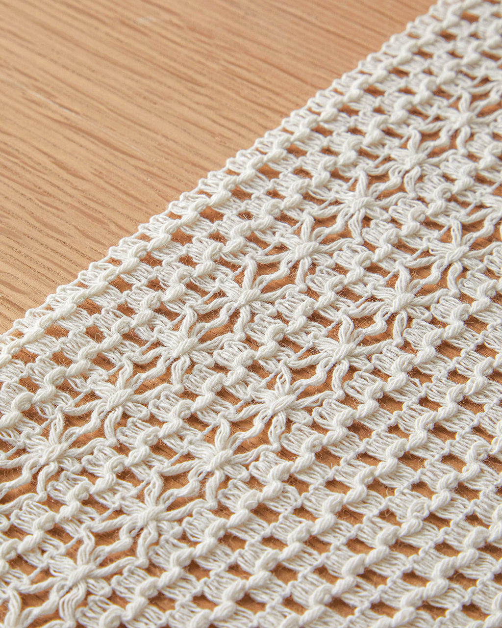 Ruth Cotton Runner 35x145 cm Beige (view 2)