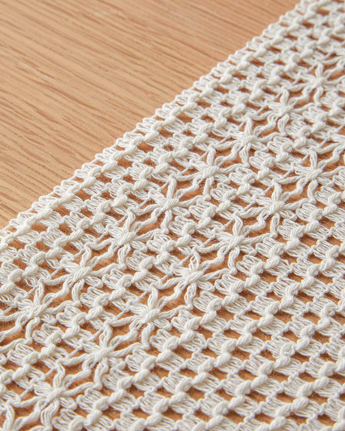 Ruth Cotton Runner 35x145 cm Beige (view 2)