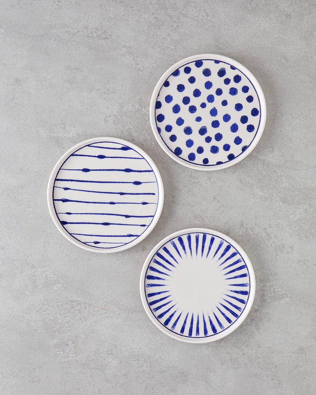 Cosmos Ceramic Breakfast Set 14 Pieces 6 Servings Navy Blue (view 6)