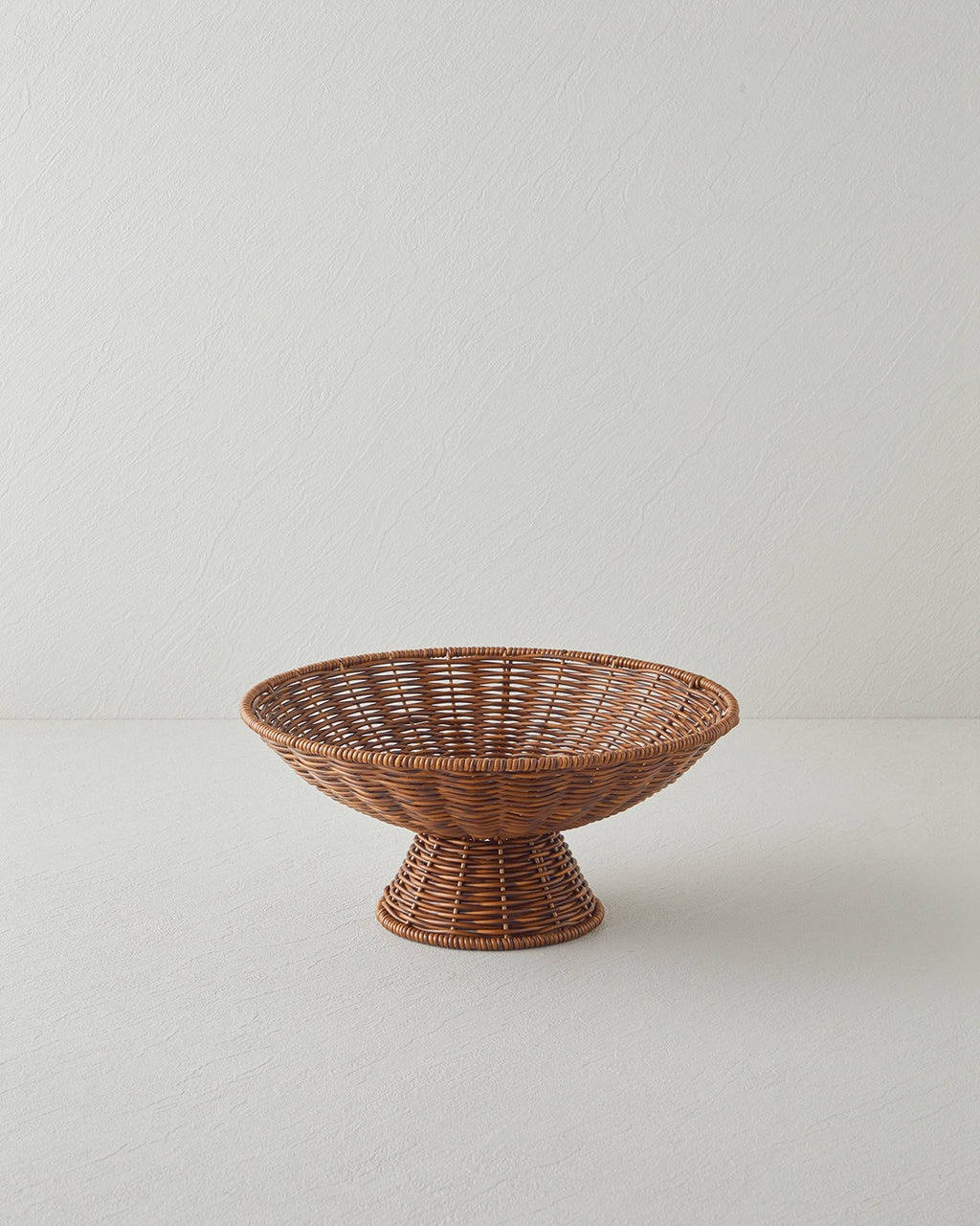 Boho Plastic Rattan Serving Ware Brown (view 4)