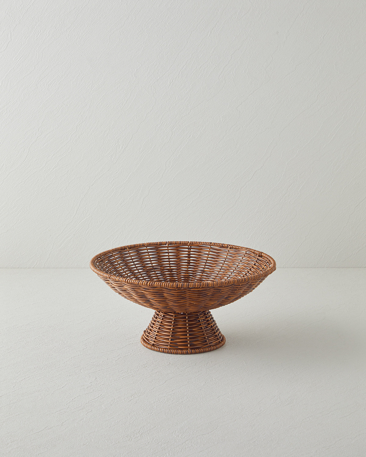 Boho Plastic Rattan Serving Ware Brown (view 4)