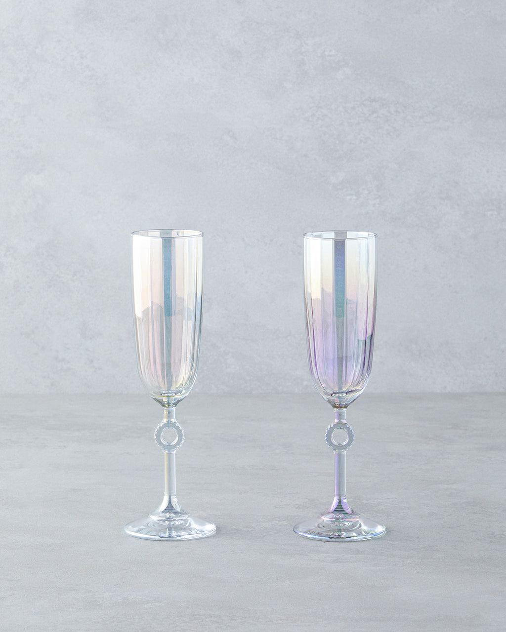 Spectral Glass 2-piece Lustrous Chalice Colored (view 4)