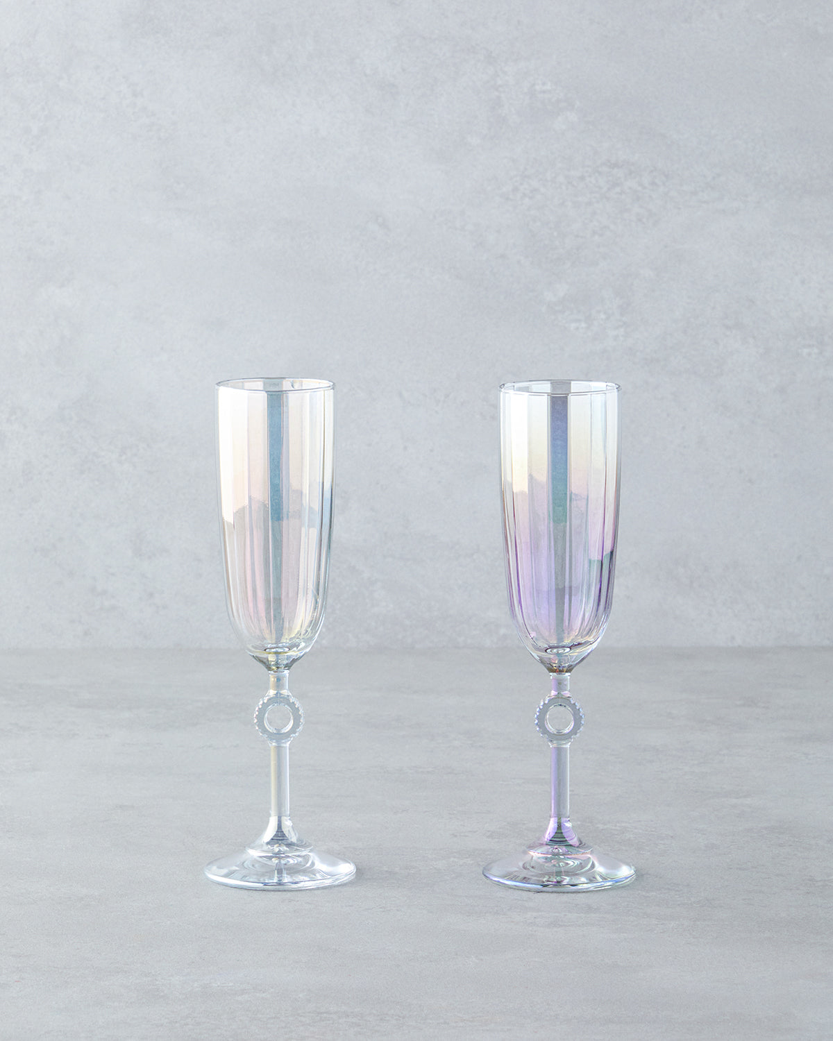 Spectral Glass 2-piece Lustrous Chalice Colored (view 4)