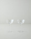Lustrous Crystal for Coffee Side Chalice Transparent - 165 ml
