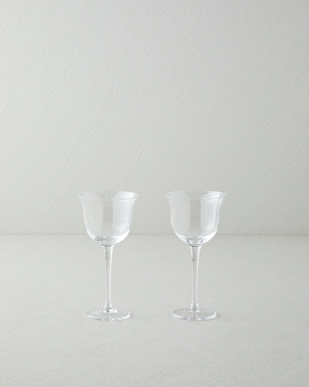 Lustrous Crystal 2 pcs for Coffee Side Chalice 115 ml Transparent