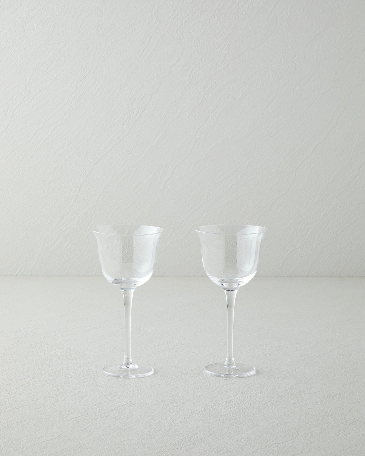Lustrous Crystal 2 pcs for Coffee Side Chalice 115 ml Transparent