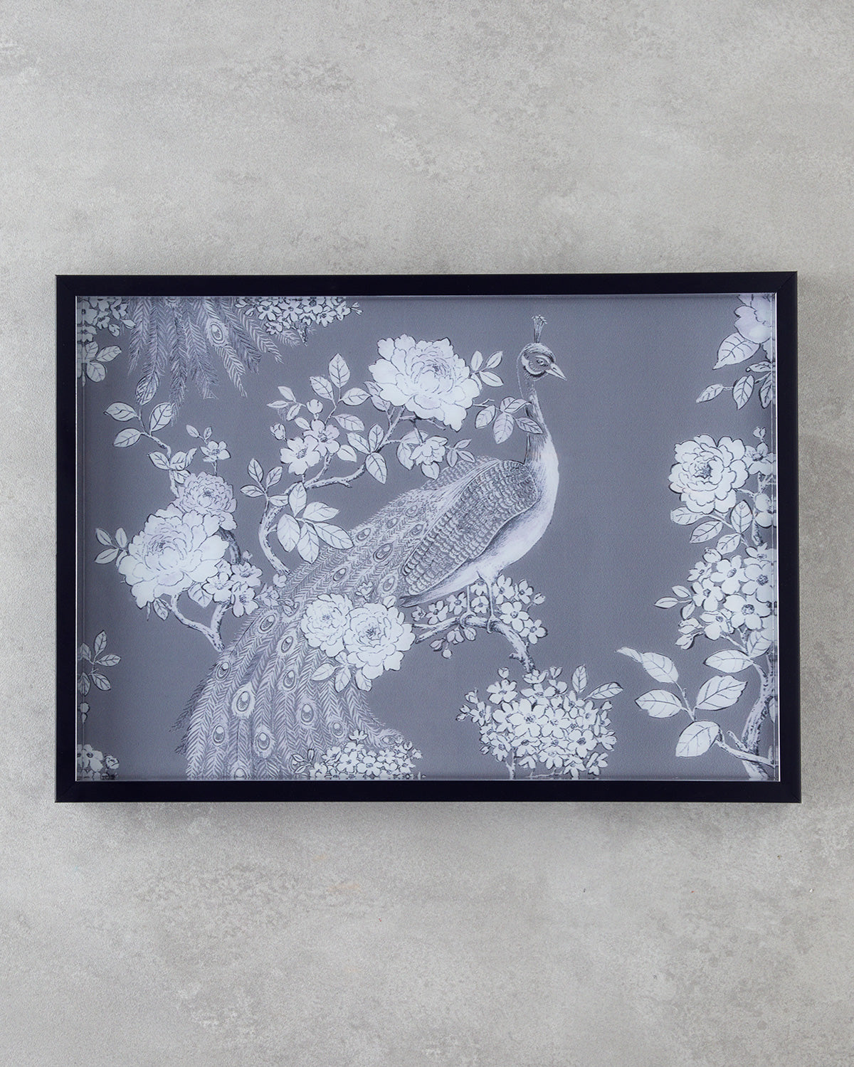 Pure Flowers Decorative Tray 30x42 cm Cream