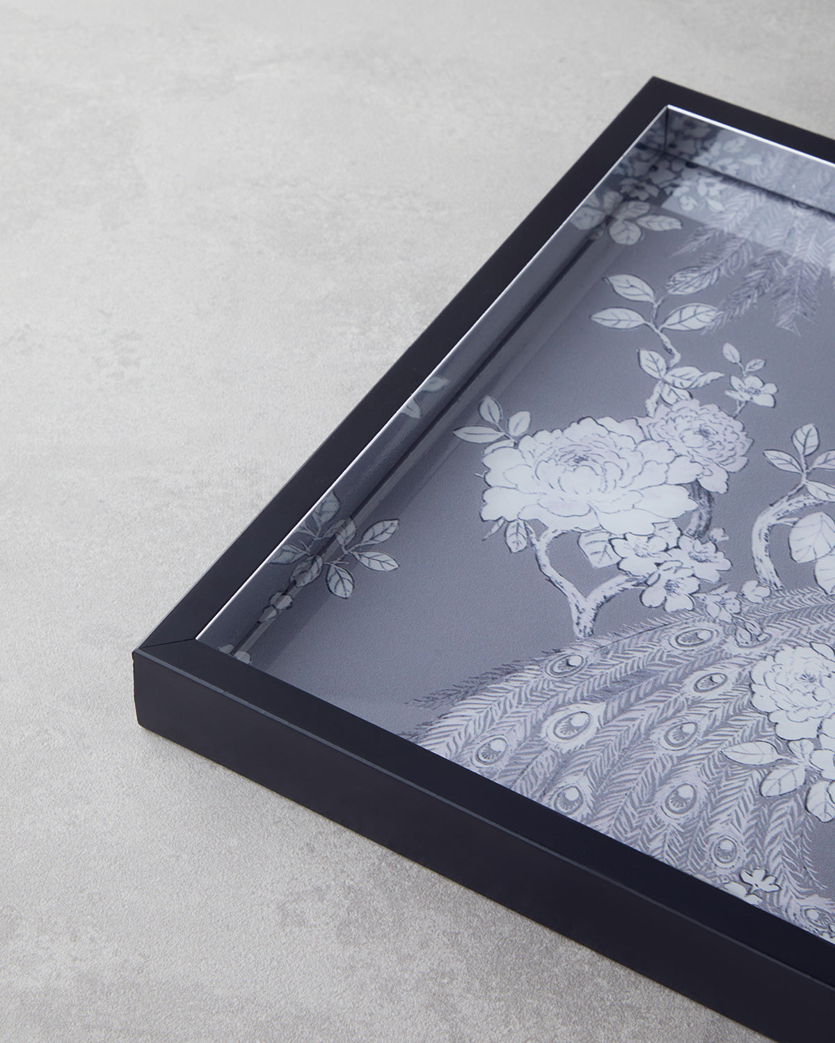 Pure Flowers Decorative Tray 30x42 cm Cream (view 3)