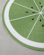 Summer Kiwi PP 2 pcs Table Mat 38 cm Green (view 2)