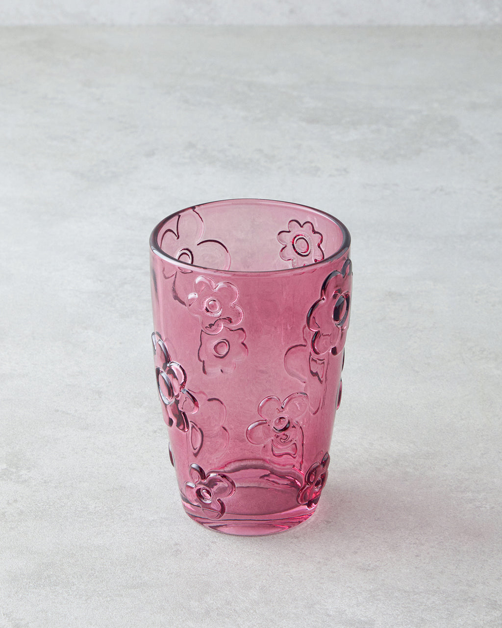 Fleur Glass 2 pcs Glass 400 ml Pink (view 2)