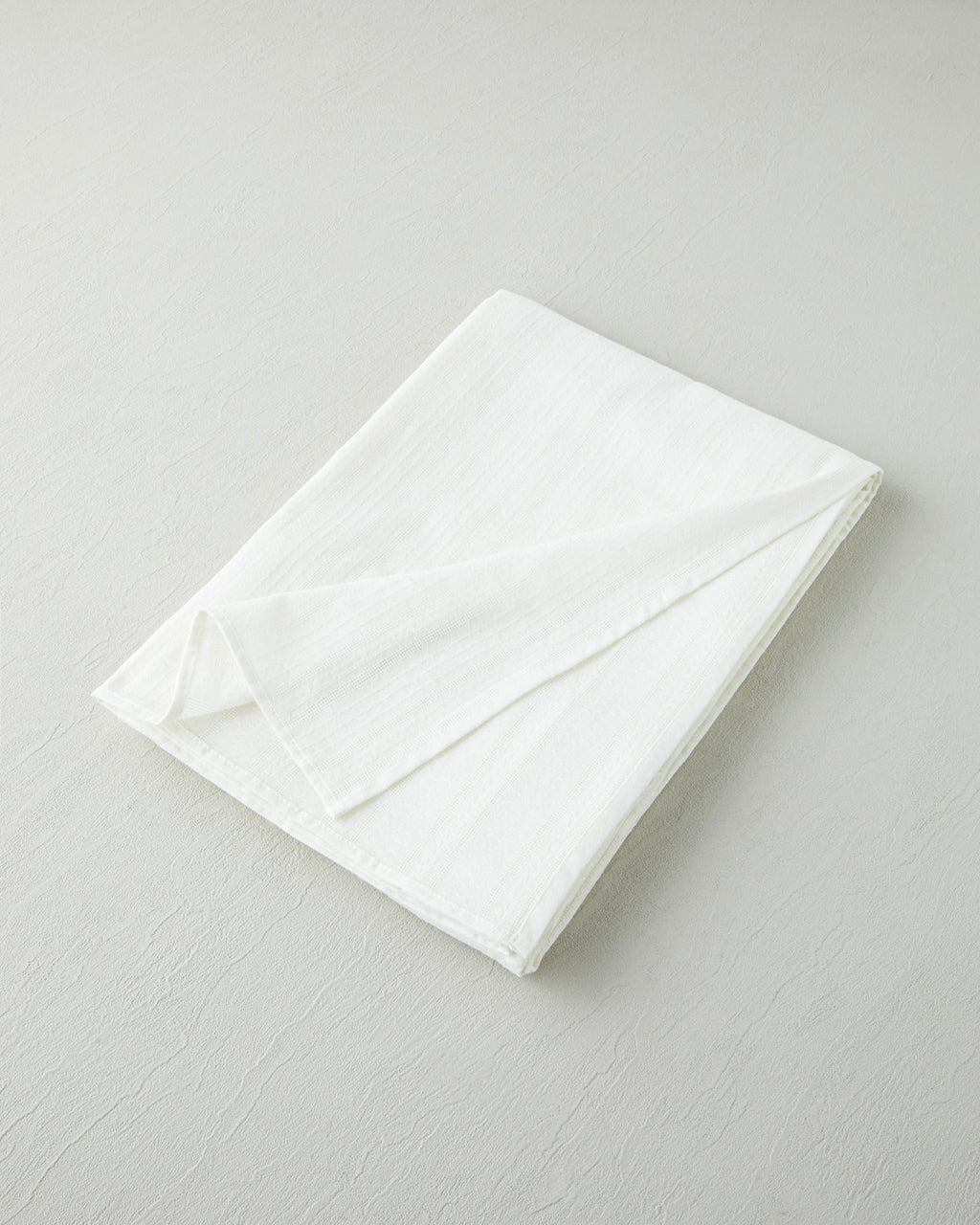 Strides Cotton Table Cloth 140x200 cm Cream