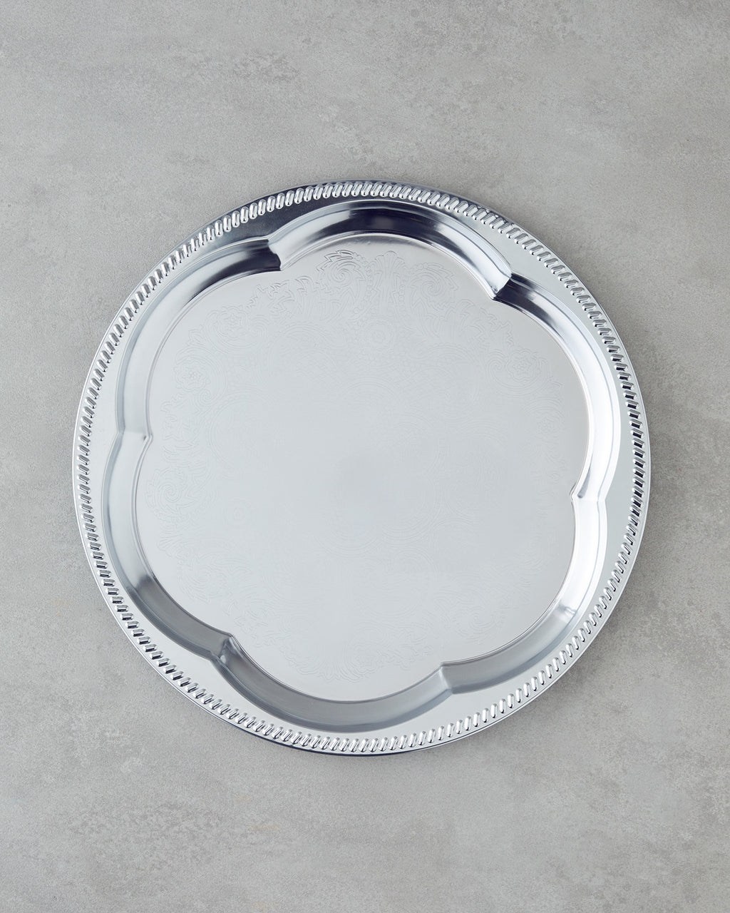 Noble Metal Tray 35 cm Silver