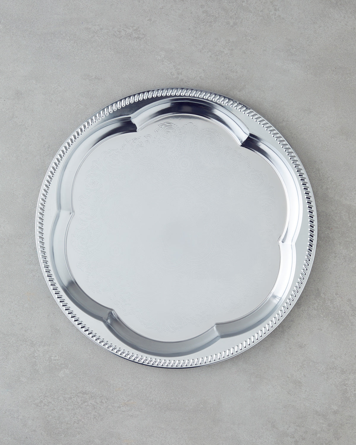 Noble Metal Tray 35 cm Silver