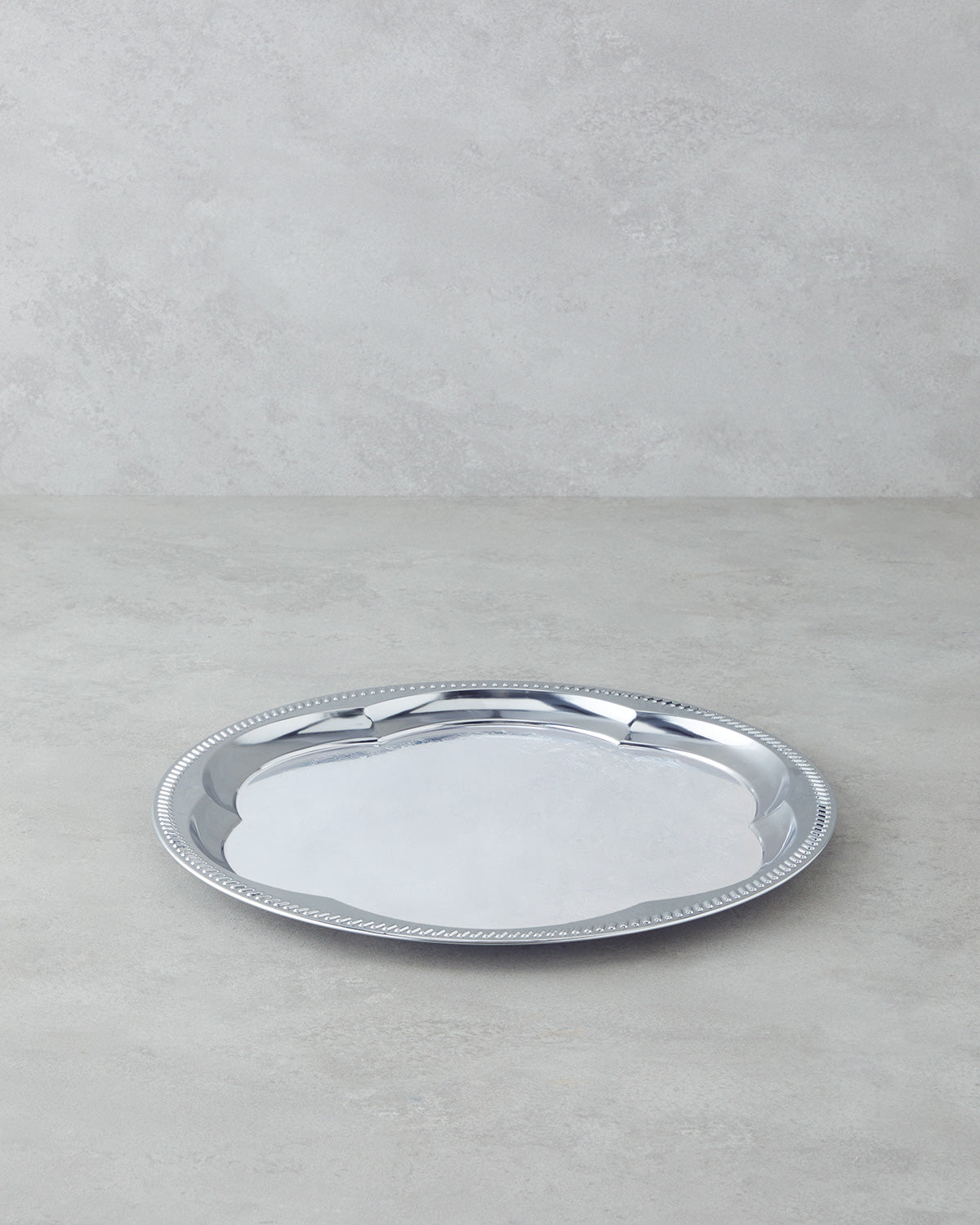 Noble Metal Tray 35 cm Silver (view 2)