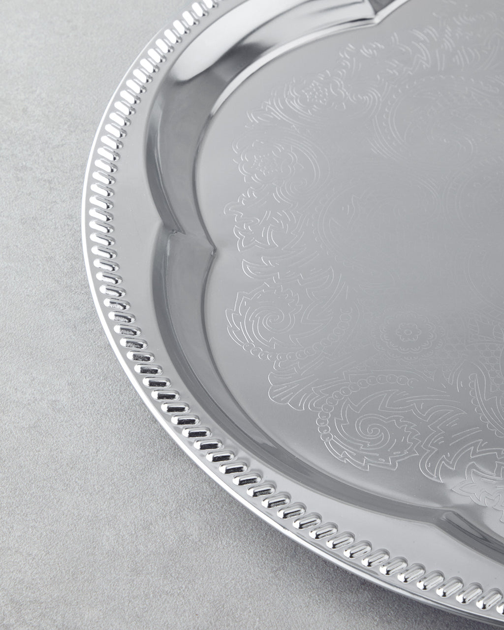 Noble Metal Tray 35 cm Silver (view 3)