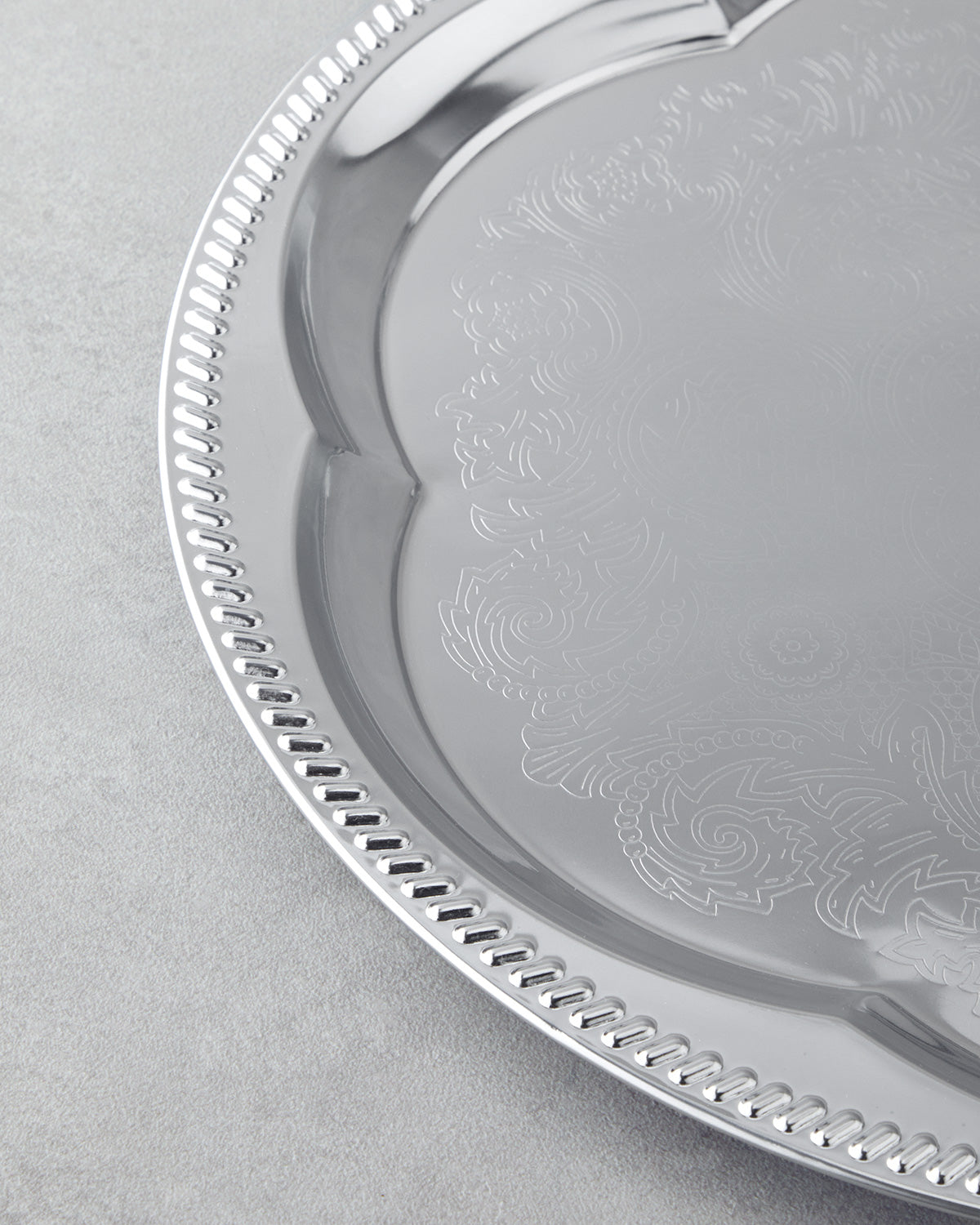 Noble Metal Tray 35 cm Silver (view 3)