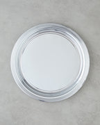 Glow Metal Tray 35 cm Silver