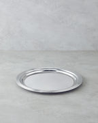 Glow Metal Tray 35 cm Silver (view 2)