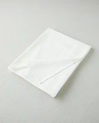 Cotton Table Cloth 140x200 cm Cream