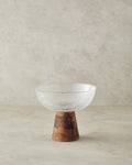 Whisper Acacia - Glass Serving Ware 20x17 cm Transparent