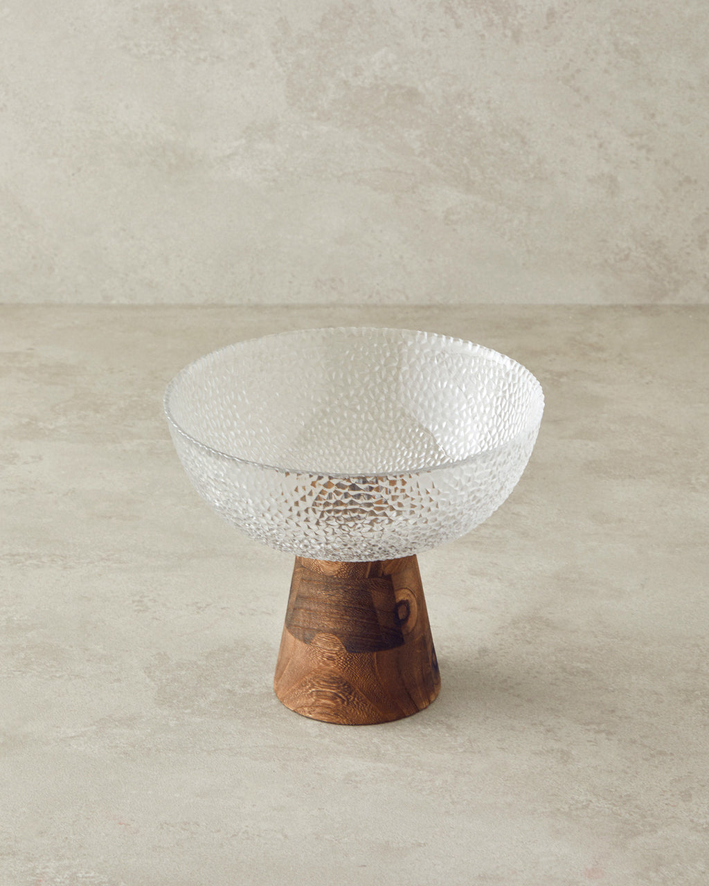 Whisper Acacia - Glass Serving Ware 20x17 cm Transparent (view 2)