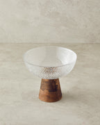 Whisper Acacia - Glass Serving Ware 20x17 cm Transparent (view 2)