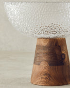 Whisper Acacia - Glass Serving Ware 20x17 cm Transparent (view 3)