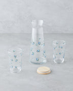 Bloom Glass 3 Pieces Water Set 1150 ml + 400 ml Blue (view 2)