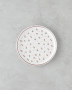 Retro Ceramic Cake Set 13 Pieces 6 Servings Colored (view 3)