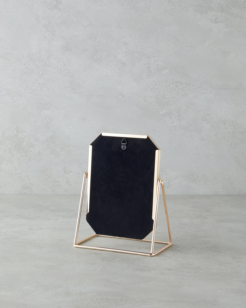 Daniel Metal Desk Mirror 13x18 cm Purple (view 3)