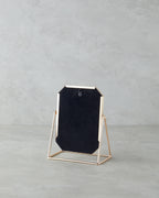 Daniel Metal Desk Mirror 13x18 cm Purple (view 3)