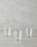 Flux Glass 3 pcs Glass 285 ml Transparent