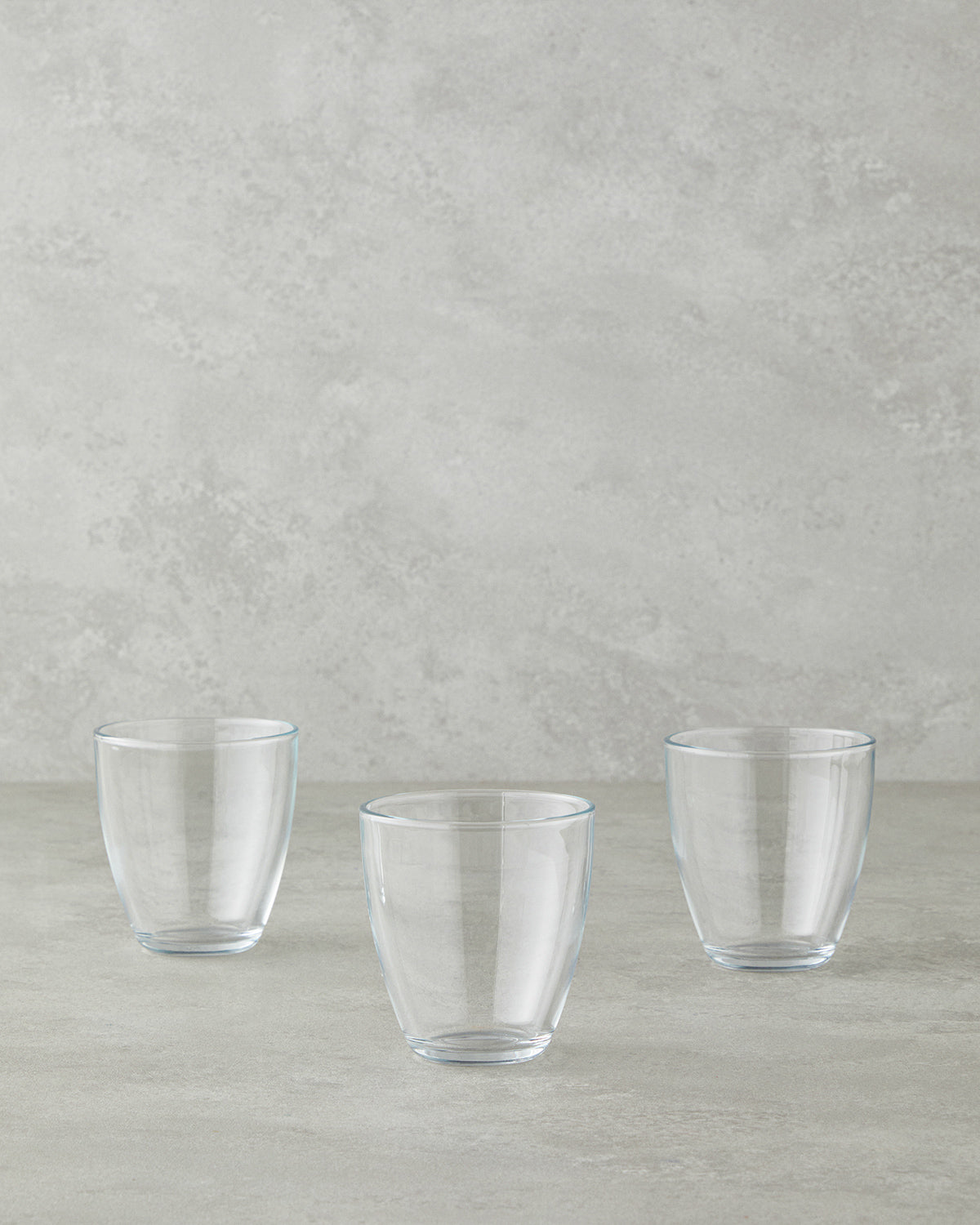 Flux Glass 3 pcs Glass 285 ml Transparent