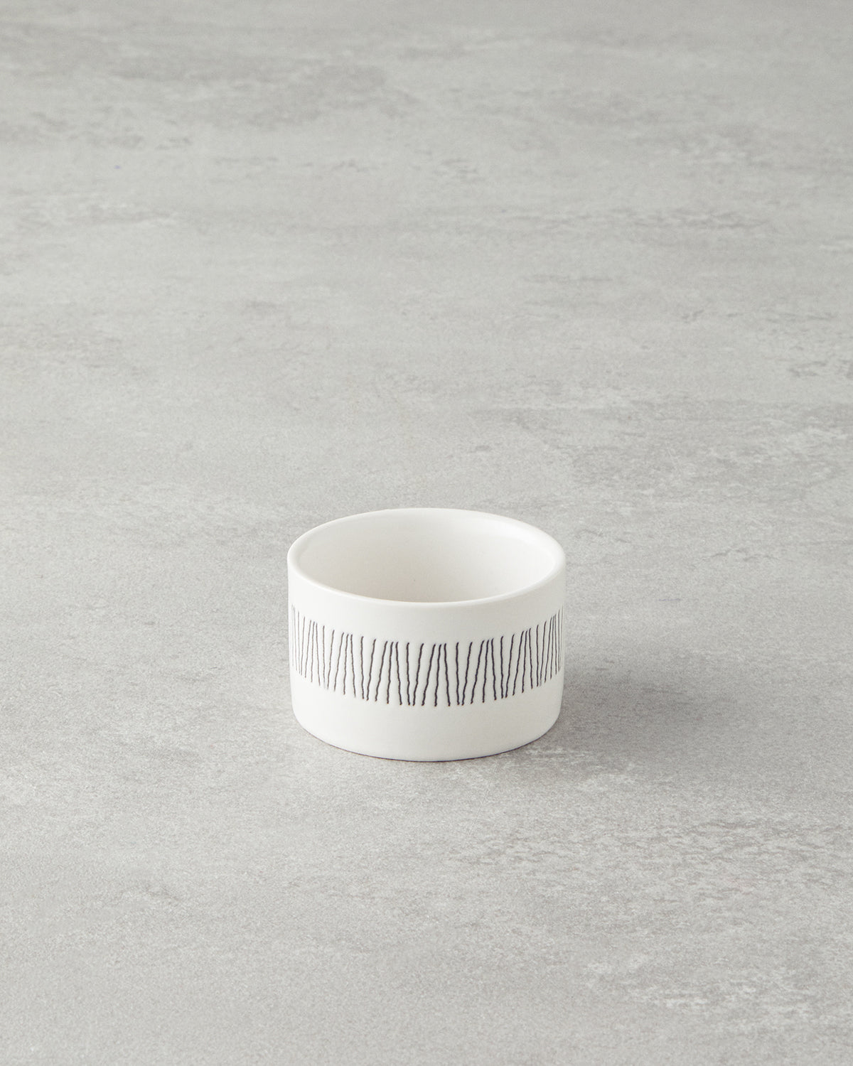 Bona Stoneware 3 pcs Snack Bowl 6.5 cm Black - White - Beige (view 2)