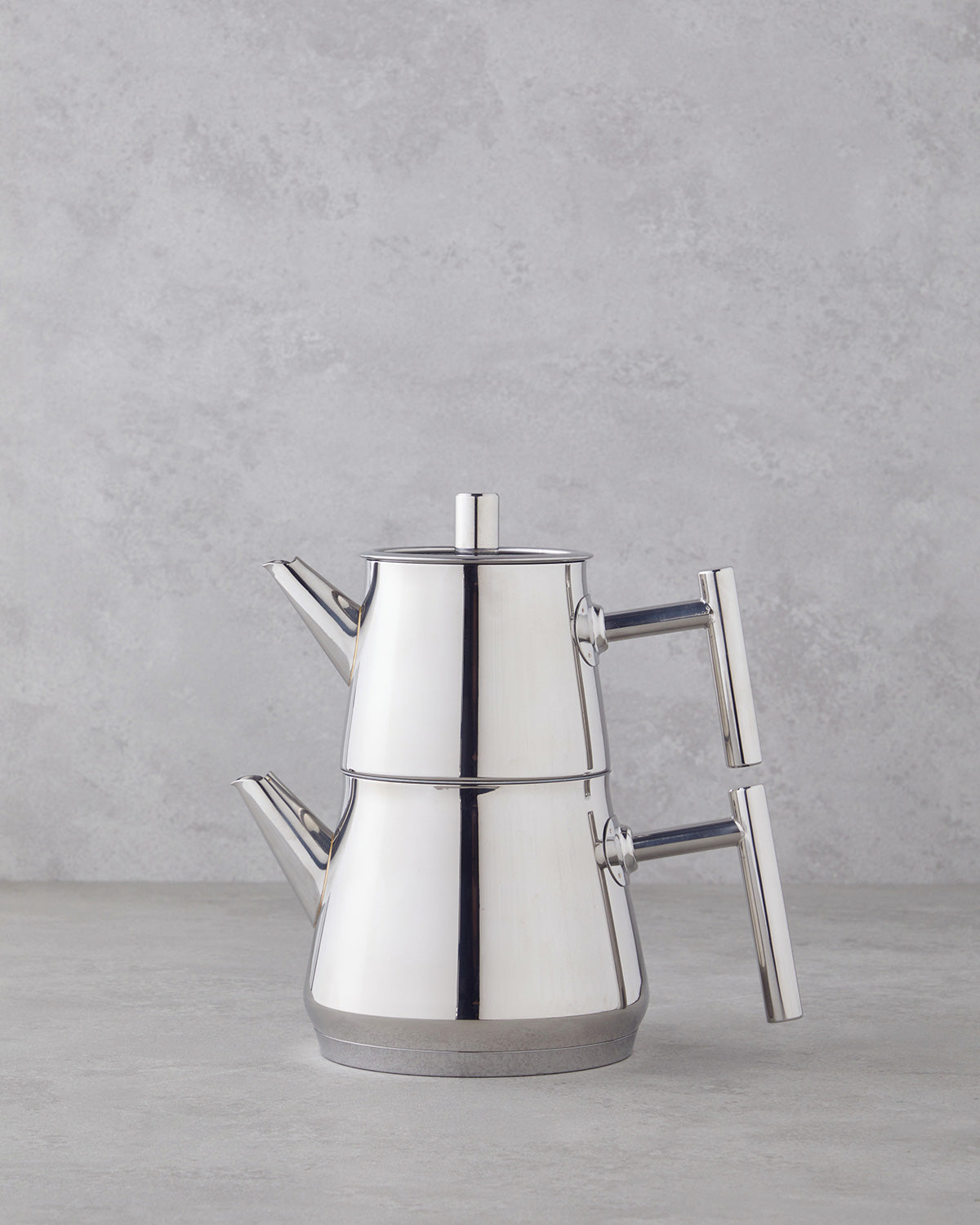 Steel Tea Pot 0.60 L - 1.25 L Silver