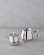 Steel Tea Pot 0.60 L - 1.25 L Silver (view 2)