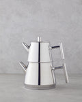 Steel Tea Pot 0.75 L-1.75 L Silver