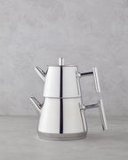 Steel Tea Pot 0.75 L-1.75 L Silver